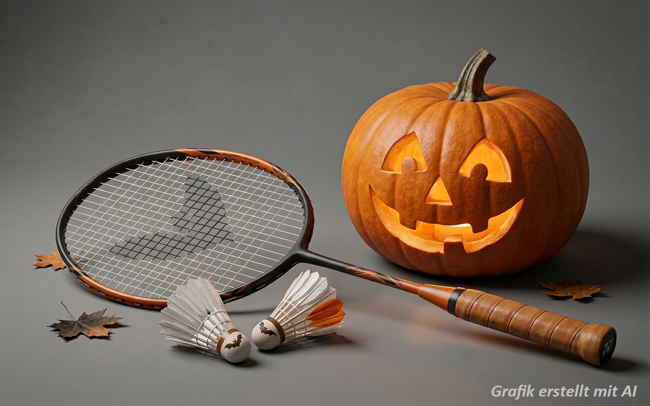 Halloweentunier Badminton